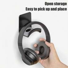 Giá đỡ tai nghe gắn tường, móc treo tai nghe chơi game không cần ốc vít, giá đỡ tai nghe kiểu treo. - Nhiều màu - Xem 8