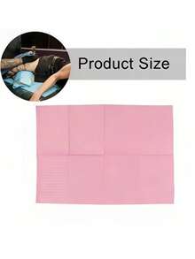 20pcs Disposable For Nail Art Tattoo Table Mat, Absorbent Leak Proof Tattoo Workbench Cover, Soft Salon Towel For Nail Artists, Tattoo Artists And Piercing Studios - Pink - View 3