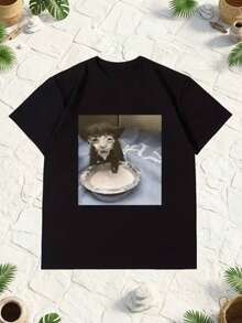 Women T-Shirts - Black - View 1