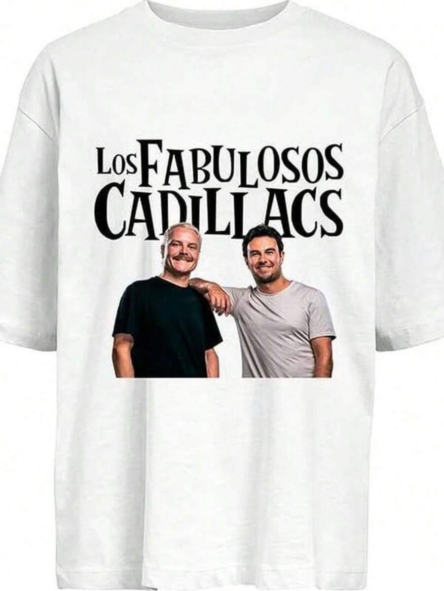 Los Fabulosos Cadillacs Checo. Camiseta Clásica jpg220g - Unisex - La Camiseta Que Siempre Necesitaste. Adecuada para todas las personas, ya sean mujeres o hombres. Tela duradera de alta calidad, adecuada para todas las estaciones, suave al tacto pero diseñada para durar. Camisetas transpirables para mujer. en atuendo de otoño. S para woM. en vaC. Conjunto de ropa deportiva. S woM. con un disfraz de Halloween - Negro - Ver 1