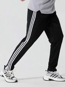 Adidas Quần Tiro 25 Series | Quần nam xẻ tà bên hông, nhanh khô, thích hợp đi làm và tập luyện. - màu đen - Xem 4