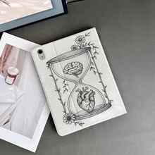 1 Bao da bảo vệ máy tính bảng in hình não và tim, có ngăn đựng bút, tương thích với iPad Air 4/5/ thế hệ thứ 10, Smart Case/ Air 13 (M3 2025)/ Air 11 (M3 2025)/ 11 (A16 2025), tương thích với Oppo Pad, Matepad, Vivo Pad, Honor Pad, Xiaoxin Pad. - Nhiều màu - Xem 6
