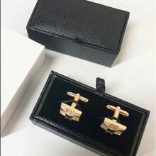 1pc Round CD-Shaped Enamel Metal Cufflinks, For Men's Formal Shirt - Multicolor - View 10