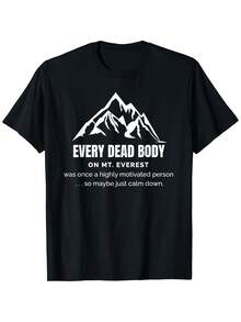 Plus Size Women's T-Shirt,  And Loose-Fitting Summer Top, Made Of Soft Cotton With Short Sleeves, Casual And Relaxed Fit, Featuring Adorable Print Designs, Comfortable For Everyday Wear. Women's Summer Graphic Tees, Casual Printed Short-Sleeve Crew Neck T-Shirt, Local Spring/Summer Streetwear Fashion. - 黑色 - 查看 7