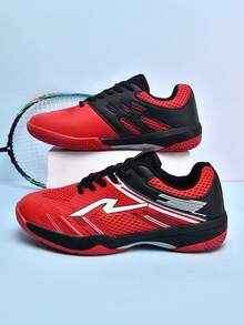 2026 New Men Tennis Shoes Lightweight Breathable Unisex Sports Sneakers For Daily Training And Casual Wear - Red - View 3