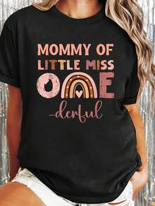 1 Bohemian Style T-Shirt For Men And Women - Casual Black Crew Neck T-Shirt, Suitable For Mother's Day, Father's Day, Easter, Valentine's Day Gift, Anniversary Gift, Year-Round Wear, Unisex Clothing With Minimalist Design. - 黑色 - 查看 1