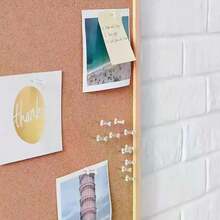 100pcs/Box Multicolor Plastic Push Pins For Cork Board, Office And School Stationery - Default - View 2