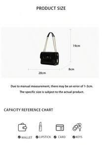 Coach Elodie 女款 Logo 肩背斜挎包 CCZ62IMBLK - 黑色CCZ62IMBLK - 查看 11