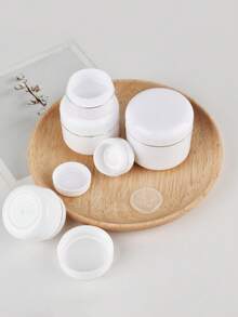 4 chai đựng mỹ phẩm bằng nhựa, hộp đựng mỹ phẩm rỗng, dùng khi đi du lịch. - Nhiều màu - Xem 4