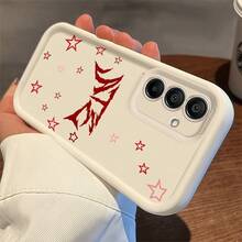 Fanahat-Phone Case - A Chic Black And White -Patterned Phone Case, Designed to Fit Various for  Galaxy Models Including S25, S24, S23, S22, S21, S20 Ultra, Plus, FE, And A Series from A01 to A73, Crafted from Soft TPU for Optimal Phone Protection - Beis - Ver 3
