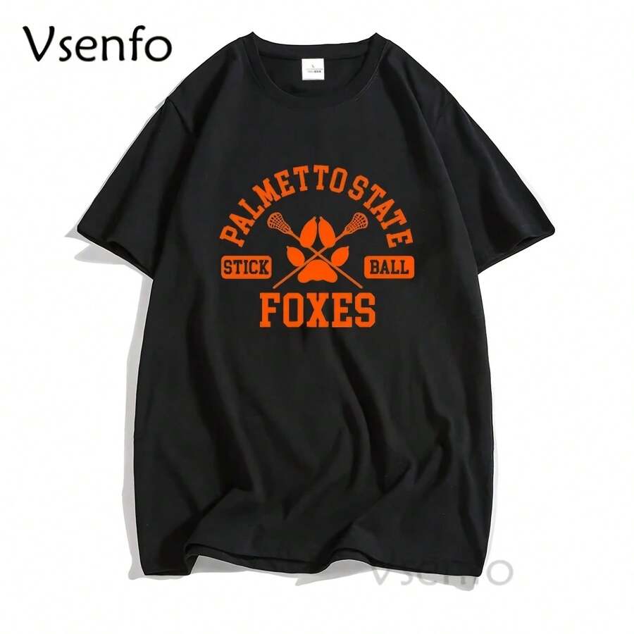 Todo para el juego Palmetto State Foxes Andrew Minyard camiseta hombres mujeres PSU Foxes Palmetto State University camisetas Casual Tops - forma - Ver 1