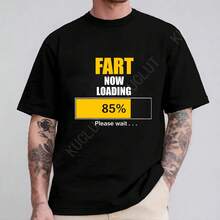 Camiseta divertida con carga de pedos para hombre, camiseta de broma de Humor, regalos para el Día del Padre, camiseta para chicos, ropa de manga corta, camisetas gráficas de moda Y2k - forma - Ver 1