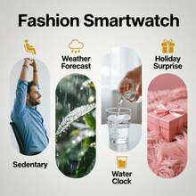 Nuevo Reloj Inteligente de Diseño de Moda Unisex de 1.83 Pulgadas, Soporta Llamadas/Mensajes Inalámbricos, Múltiples Modos Deportivos, Control Remoto de Cámara, Seguimiento de Fitness, Podómetro, Música Inalámbrica, Pronóstico del Tiempo, Alarma, Múltiples Temas de Interfaz de Usuario, Fondo de Pantalla Personalizable, Compatible con Sistemas de Teléfonos Android y Apple, Opción Perfecta para Regalos de Vacaciones. - Ver 10