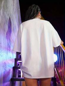 Women T-Shirts - White. - View 3