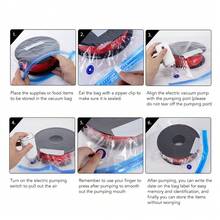Portable Wireless Hand‑Held Electric Vacuum Sealing Machine, Vacuum Pump For Food Preservation, Compatible With Vacuum Bags, Ideal For Home Kitchen, Refrigerator Storage & Outdoor Camping, Autumn & Winter Special Offers - Multicolor - View 6