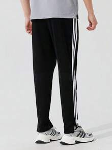 Adidas Quần Tiro 25 Series | Quần nam xẻ tà bên hông, nhanh khô, thích hợp đi làm và tập luyện. - màu đen - Xem 3