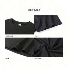 [Flash ] 1 Piece Fashion Casual T-Shirt For Men And Women, Aiolos Knight Of The Sagittarius Constellation, Black, Cute Clothes, Plus Sizes, Loose Fit T-Shirts, Men's Fashion, Versatile, Easy To Match, For Daily Wear, Urban Style, Vacation Wear, Weekend Wear. Stylish Women's T-Shirts - 風格 - 查看 5