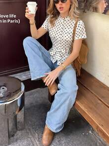 French Style Waist Cincher Belt Shirt For Women, Slimming Waist, Versatile Blouse For Summer White - White - View 10