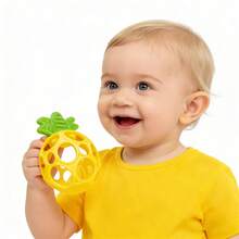 Best Newborn Gift: Soft Grasping Ball Rattle - Fruit-Shaped Design. - Sensory Development Toy For Hand Grip Strength - 彩色 - 查看 5