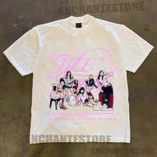 Printed T-Shirts For Women, Oversized Urban Style Tops, Comfortable And Stylish Summer Tees That Go With Everything. Retro Empathy T-Shirt, Attitude Sweatshirt, The 3rd Ep Empathy T-Shirt, Rebel Heart Merchandise, For Members. - 白色 - 查看 5
