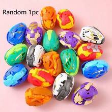 5pcs Random Color, Boys Gift, Cheap Little Things, Transforming Dinosaur Egg Toy, Transforming Dinosaur Egg, Transforming Gacha Egg, Party Small Gift, Colorful Transforming Dinosaur Egg, Holiday Small Gift, Birthday Gift, Popular New Style - Multicolor - View 9