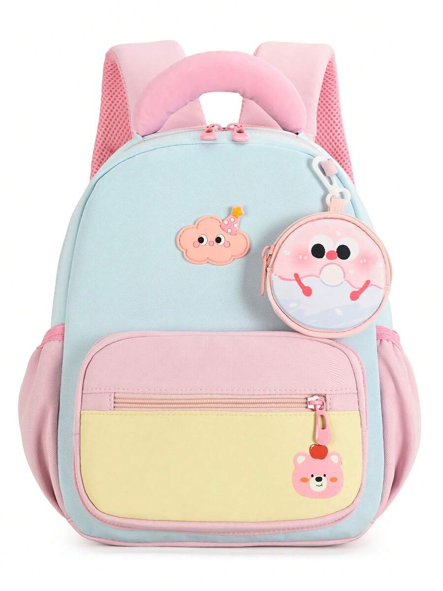 Fresh And Stylish New Lightweight Comfortable Cute Student Crossbody Bag, Minimalist Multi-Function Campus Backpack