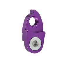 1pc Mountain Bike Rear Extension Piece, Frame Tail Hook Extension, Durable Bike Flywheel Extension Tail Hook, Bicycle, Bicycle Accessories, Bicycle Accessories, Bicycle Crankset, Bicycle Speedometer - Multicolor - View 2
