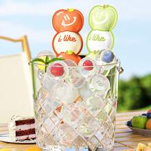 20pcs Summer Disposable Crushed Ice Bags, DIY Popsicle Bags, Self-Sealing Ice Mold Water Fruit Freezing Bags - Multicolor - View 5