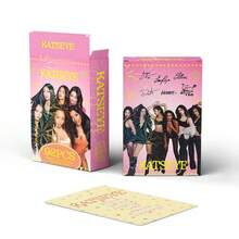 1 Caixa/92 Folhas Cartões Fotográficos K-AT | 60 Cartões Essenciais de Novo Álbum Cartões Postais + 32 Adesivos Temáticos | Adequado para Diários, Scrapbooks, Inserções de Capa de Telefone, Decoração de Dormitório | Design de Página Individual, Perfeito como Adições de Álbum, Decorações, Crie Facilmente o Seu Canto do Ídolo - Multicolorido - Visão 9