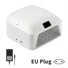 Đèn làm móng thông minh thiết kế mới, chế độ chăm sóc tay, đèn LED/UV sấy gel, máy sấy móng công suất cao nguồn sáng kép. - trắng - Xem 13