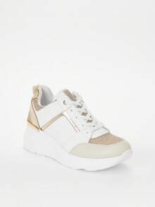 Women Andie Platform Sneaker  Slip On Versatile Fashionable Sneakers Outdoor Commuting Comfort Work Shoes For All Seasons - 白色 - 查看 5