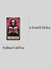 50 pièces Ces autocollants mystérieux sur le thème du tarot présentent des couleurs riches et vibrantes et sont parfaits pour décorer des cahiers, des valises, des tablettes et des étagères. Avec leur style unique et sophistiqué, ils apportent une touche de mystère et de romance à votre vie quotidienne, en en faisant des récompenses ou des cadeaux de fête idéaux. - Voir 2