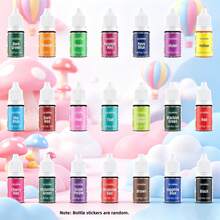 多色DIY手工顏料組，手工藝術裝飾配件，復活節派對DIY裝飾用品，隨機貼紙 - 1件 - 查看 23