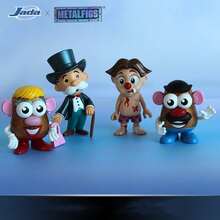 Simba Hasbro 孩之宝 Metalfigs 游戏压铸人偶，2.5 英寸 MetalFig，土豆先生/土豆太太/大富翁先生（富翁叔叔）/蛀牙山姆，压铸收藏金属人偶玩具，桌面摆件，适合儿童和成人，生日礼物，纪念品（1 个装） - 彩色 - 查看 2