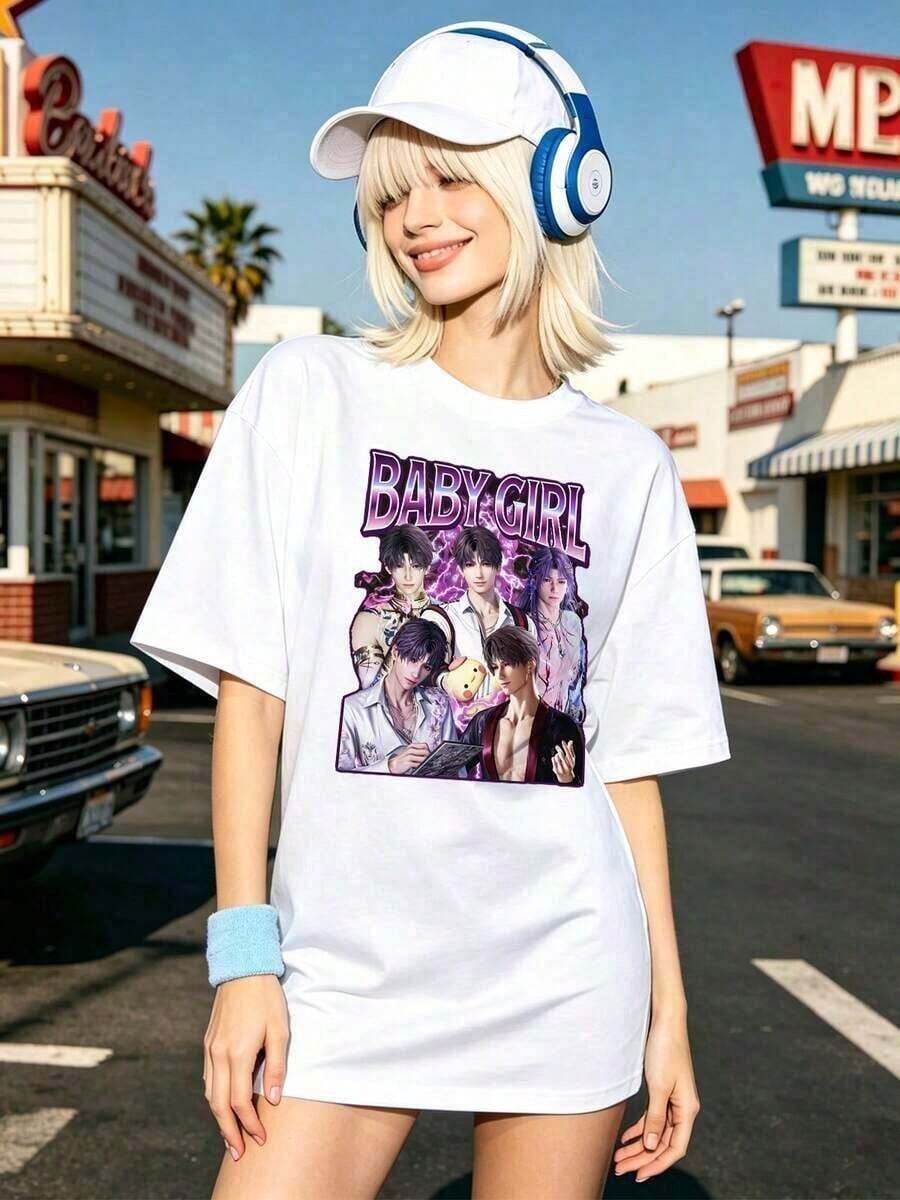ropa de calor mujer Camiseta de manga corta con cuello redondo suave y casual de verano para mujer, tops para salir, algodón, vintage, estilo callejero europeo y americano, casual deportivo, estilo unisex, estilo casual urbano, tops bonitos, Gen Z, curvas, ropa Y2K, camisetas divertidas, tops para damas, conjuntos de vacaciones para mujer, top lindo, camiseta gráfica, conjuntos de primavera, camisetas holgadas, ropa de calle retro, estilo de los 90, estilo de los 2000, subcultura, top negro, tops blancos, atuendo de fiesta de los 90. - Blanco - Ver 1