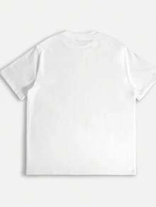 PremiumCamiseta blanca de algodón puro para mujer: Midnight Date: Camiseta Magic Clock, linda.Nueva llegada - Blanco - Ver 3