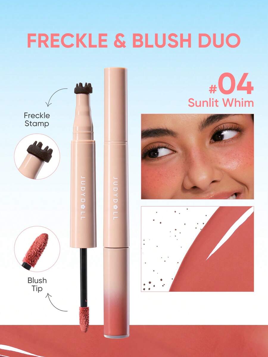 JUDYDOLL FRECKLE & BLUSH DUO Freckle & Blush Duo Pencil - #04 SUNLIT WHIM - View 1