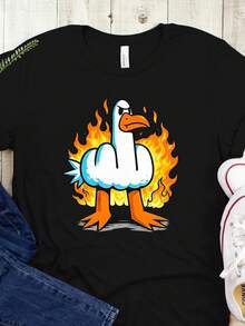 Women T-Shirts - Black - View 1