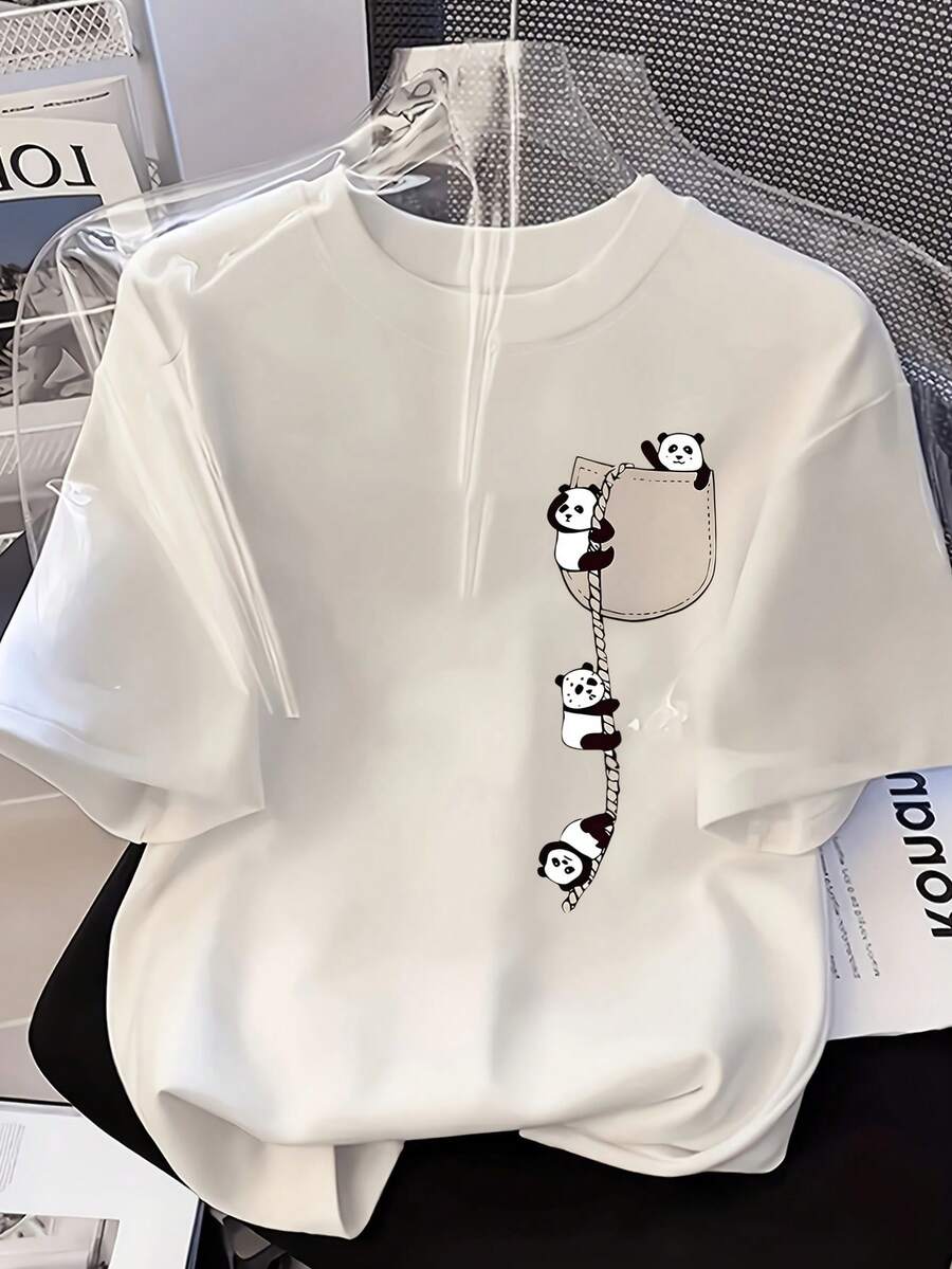 Plus Size T-Shirts - White - View 1