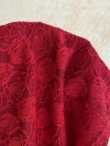 Parte superior corta ajustada con cuello de halter casual para vacaciones de mujer, verano de mujer, sin espalda, ropa de vacaciones de mujer, lunares, primavera de mujer, verano, parte superior para salir de mujer, vacaciones de mujer - Rojo - Ver 7