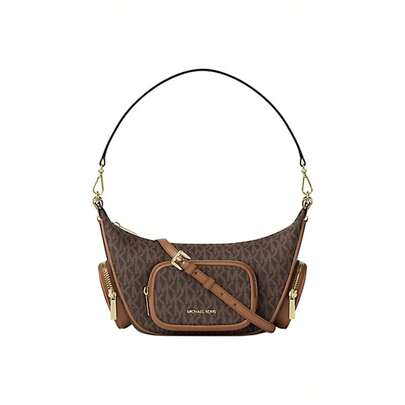  Michael Kors Merritt 女士单肩斜挎包 35R6G0WC1B 棕色