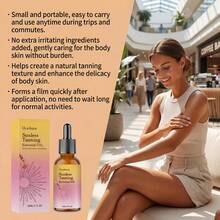 60ml Body Tanning Care Oil - Locks In Moisture, Keeps Tanned Skin Soft And Textured, Helps Create Natural Tanned Look, Compact And Portable, Gentle Formula - Multi Scents - View 7