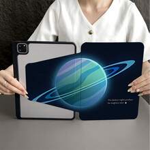 Ốp lưng máy tính bảng xoay 360° in hình sao Thổ phát sáng, có ngăn đựng bút, tương thích với iPad thế hệ thứ 10 10.9 inch 2022 Smart Case/ Air 13 (M3 2025)/ Air 11 (M3 2025)/ Air 11 (M3 2025)/ 11 (A16 2025), tương thích với Oppo Pad, Matepad, Vivo Pad, Honor Pad, Xiaoxin Pad. - Nhiều màu - Xem 6