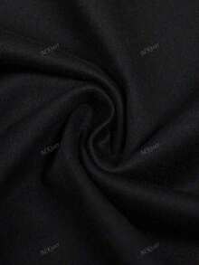 Camiseta Casual de Manga Corta con Cuello Redondo y Estampado de Gato para Mujer, Holgada, Casual y Versátil, Estilo Y2k - Negro - Ver 4