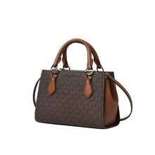 Michael Kors Marilyn Printed Lady Single Shoulder Crossbody Handbag 35F5G6AM1B BROWN - 棕色35F5G6AM1B BROWN - 查看 3