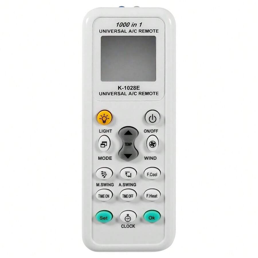 Control remoto universal de aire acondicionado K-1028E, compatible con Hitachi, Gree y otras marcas, control remoto 1000-en-1 - Ver 1