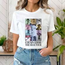 Cousin Eddie e1R1AS tour S1Hirt, National Lampoon's CH1Ristmas VaC1Ation Homage TV S1Hirt, Graphic T1EEs For WoM1en t1rendy, CH1Ristmas Movie S1Hirt220G C1AmiS1eta de AL1Godn esencial uniS1ex, 220 g de suavidad úniC1A. PensA1DA1 Para A1DAptarse a todaS1 Las perS1onas, hombres y mujeres por igual. Tela duradera de gran C1Alidad, listA1 Para cualquier corte, D1ELIC1A1DA al tacto pero construidA1 Para resistir. TopS1 Ligeros mujer, conjuntos otoñales, ropa de vaC1Aciones, disfraces de new years para ella. - Blanco - Ver 1