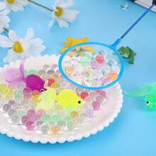 16pcs Realistic Soft Rubber Goldfish Toys, Suitable For Indoor/Outdoor Water Games, Summer Party Decor & Supplies, No Battery Required (Random Colors) - Multicolor - View 3