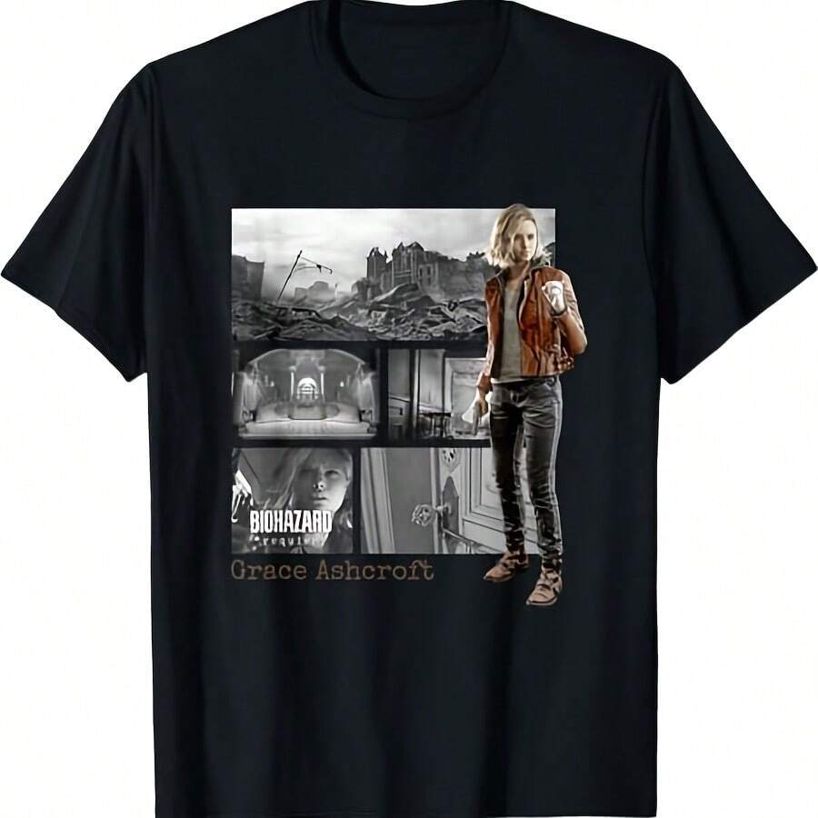 Residentss Evilss Requiem Grace FP T-Shirt - Black - View 1