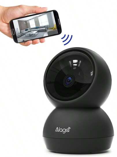 กล้องรักษาความปลอดภัยไร้สาย WiFi 1080P, การติดตามมนุษย์ด้วย AI และการตรวจจับการเคลื่อนไหว, WiFi 2.4G/5G, การแจ้งเตือนแบบพุช, การเฝ้าระวังวิดีโอ, กล้องรักษาความปลอดภัยอัจฉริยะสำหรับบ้าน, PTZ เสียงสองทาง, เหมาะสำหรับการตรวจสอบทารก/สัตว์เลี้ยง/บ้าน/สำนักงาน